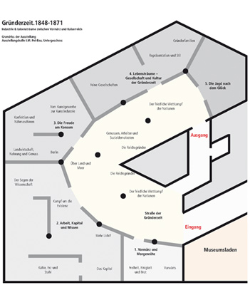 Ausstellungsgrundriss