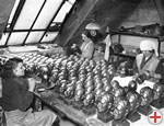Female workers with busts of Adolf Hitler made of artificial stone, 1937, Munich - Sddeutsche Zeitung Photo