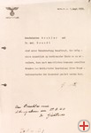 Hitlers secret memo of the Euthanasia program (Euthanasie-Erlass), Berlin, 1.9.1939, Berlin, Bundesarchiv, R 3001 alt 22 4209 Blatt 1