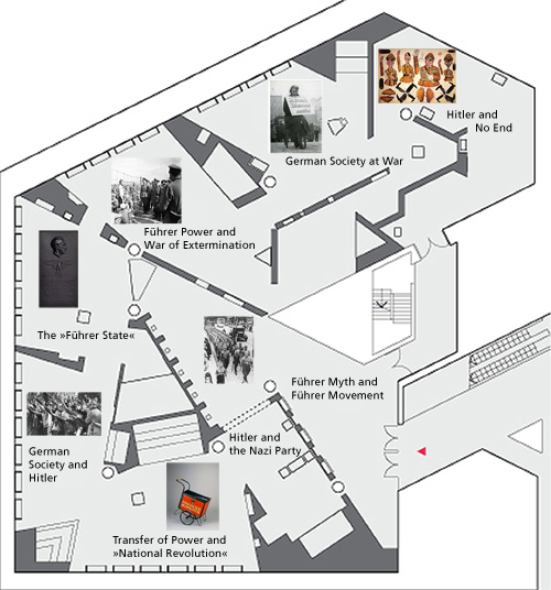 Floor Plan I. M. Pei Building - basement floor - German Historical Museum