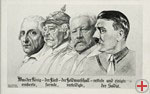 »Was der König eroberte, der Fürst formte, der  Feldmarschall verteidigte, rettete und einigte der Soldat«, Hans von Norden, Postkarte, Köln 1933, München - Karl Stehle