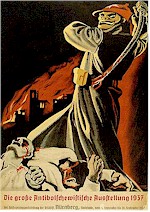 Plakat einer "Antibolschewistischen Ausstellung" der NSDAP, 1937