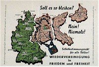 Postkarte fr die deutschen Grenzen von 1937