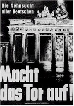 Postkarte vom Kuratorium Unteilbares Deutschland, 1958/59