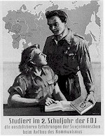 Plakat der FDJ, 1952