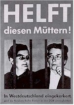Plakat gegen antikommunistischen Verfolgungswahn