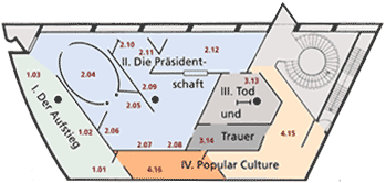 Grundriss der Ausstellung