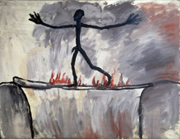 A. R. Penck - Der Übergang, 1963