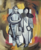 Martin Kippenberger - Zwei proletarische Erfinderinnen auf dem Weg zum Erfinderkongre, 1984
