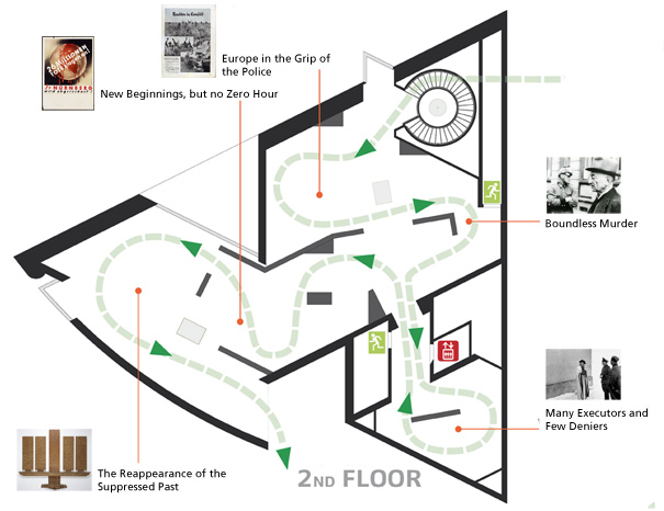 Floor Plan I.M. Pei Building - second floors - German Historical Museum