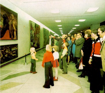 Galerie des Palastes im Hauptfoyer