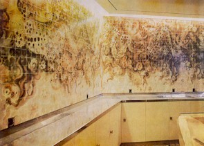 Espresso - Wandbild und Tresen