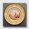 Decorative plate - Red Square