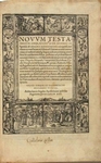 Biblia - Das Neue Testament, griechisch und lateinisch