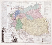 Karte des Rheinbundes