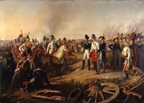 Siegesmeldung nach der Schlacht bei Leipzig 1813