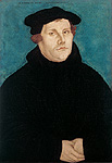 Picture: Lucas Cranach d. Ä., Der Reformator Martin Luther, 1539
