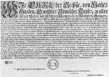 Kaiserliches Dekret, 1726