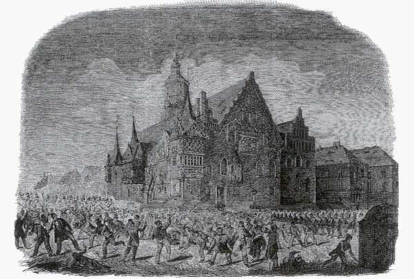 Arbeiterunruhen in Breslau 1847