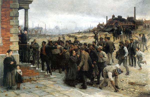 Der Streik, Robert Koehler 1886