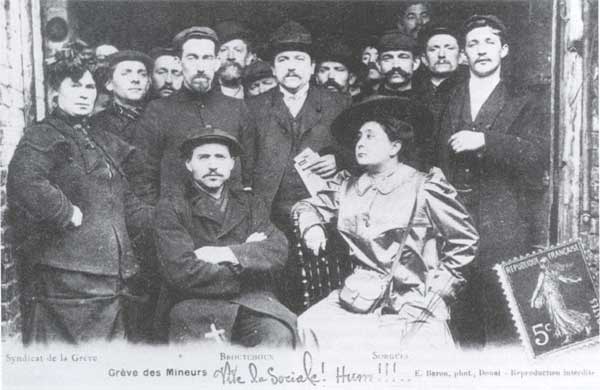 Streikkomitee in Donai, 1906