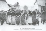 Streik der Knopfarbeiterinnen in Méru,
                1909