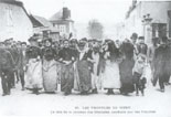 Streik der Knopfarbeiterinnen in Méru,
1909
