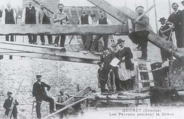 Streik in Guéret, 1904