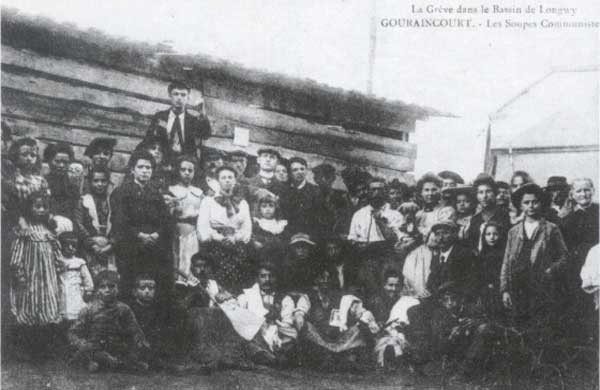 Streik im Kohlebecken von Longwy, 1906