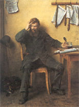 Der Unzufriedene, Ludwig Knaus 1877