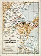 Plan der Eisenbahnen und der Kohlegebiete