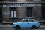 Trabant im Prenzlauer Berg, Berlin (Ost), 1976