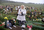 Soldatenfriedhof in Bihac, Oktober 1996