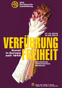 Ausstellungsplakat – Verführung Freiheit. Kunst in Europa seit 1945