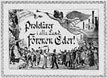 [Plakat 'Proletrer i alla land...']