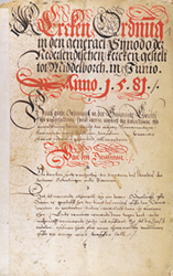 Kirchenordnung der Reformierten Kirche der Niederlande