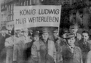 Protestmarsch der Brger in Recklinghausen