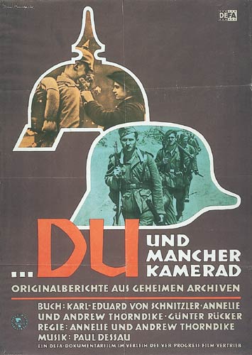 vergrößertes Plakat Du und mancher Kamerad