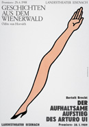 Plakat Geschichten aus dem Wienerwald/Der aufhaltsame Aufstieg des Arturo Ui