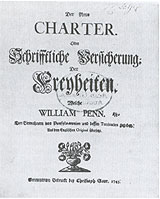 zur Charter von William Penn
