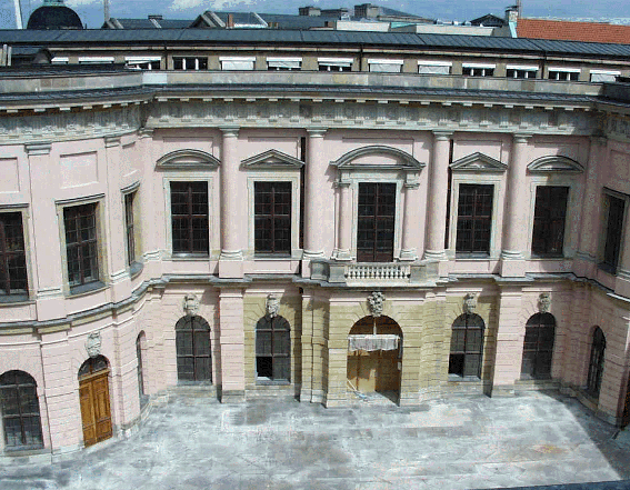 Innenhof des Zeughauses