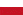 Flagge Polen