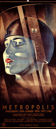 Werner Graul, Plakat für den Film „Metropolis“ von Fritz Lang, 1926. (Inv.Nr. P 62/20)