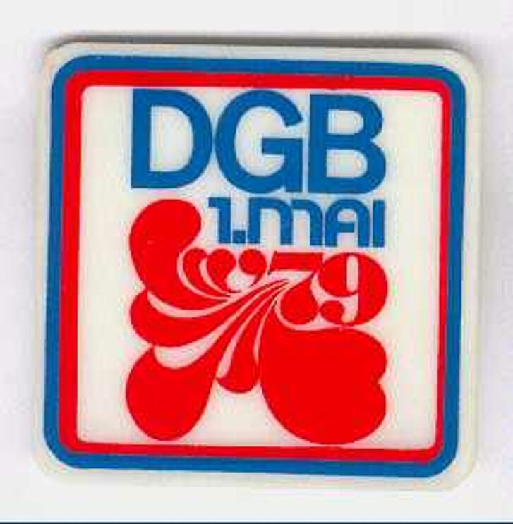 DGB-Abzeichen 1. Mai 79.