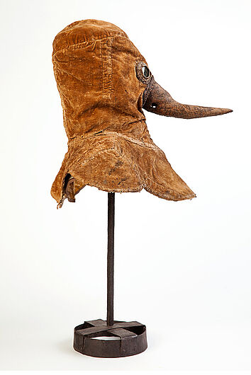 Mask Supposedly Worn By Plague Doctors, Germany, Austria, 1650-1750. (Inv.Nr. AK 2006/51)