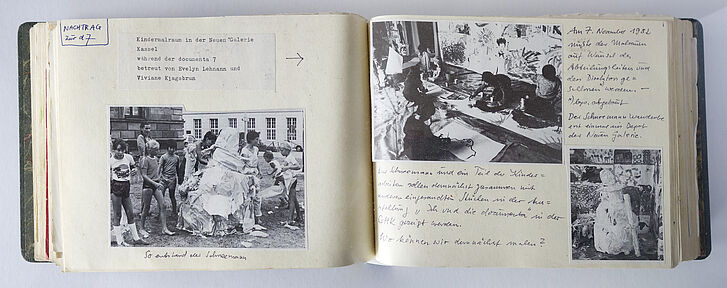 ‘Guest book’ of the children ‘Guest book’ of the children