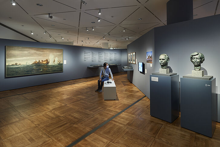 Raumansicht der Ausstellung „Die Liste der Raumansicht der Ausstellung „Die Liste der