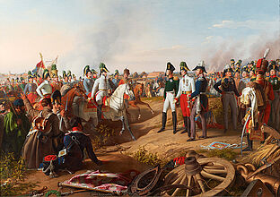 Peter Krafft, Victory Report after the Battle of Leipzig on October 18, 1813, 1839. Peter Krafft, Victory Report After the Battle of Leipzig on October 18, 1813, 1839. (Inv.Nr. Gm 96/38)