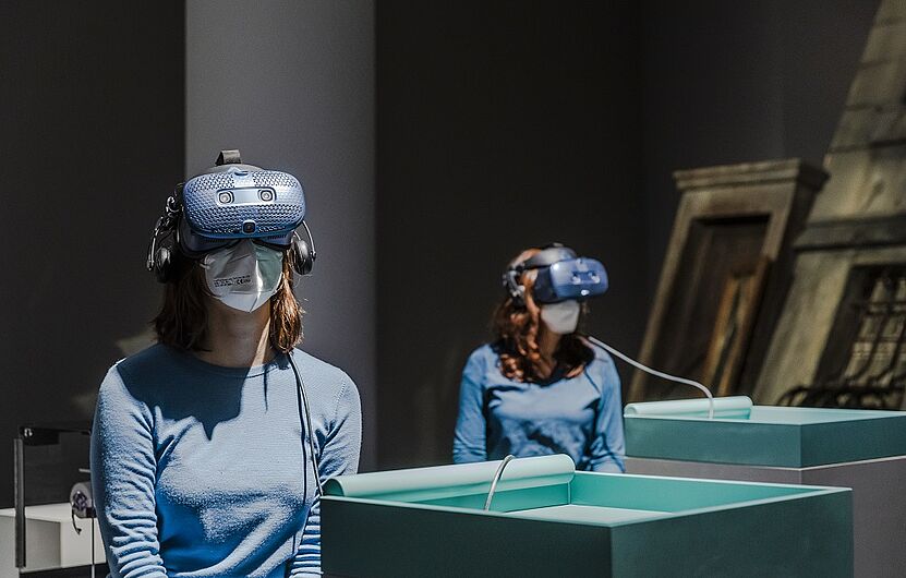 VR installation "THE LEAP – 1961" © DHM/David von Becker