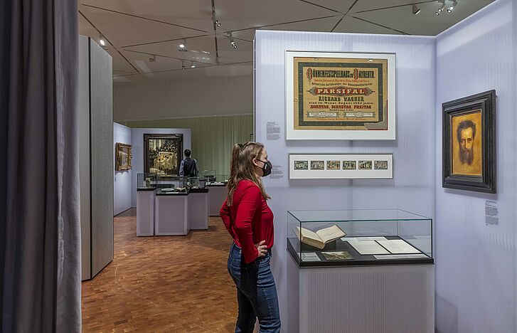 Ausstellungsansicht "Richard Wagner und das deutsche Gefühl"